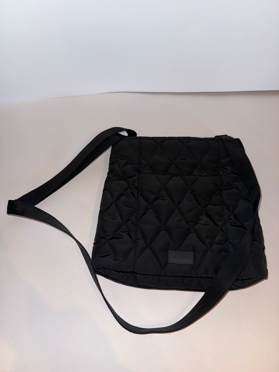 Vera Bradley Handbags - Vera Bradley Quilted Black Shoulder/Crossbody Bag